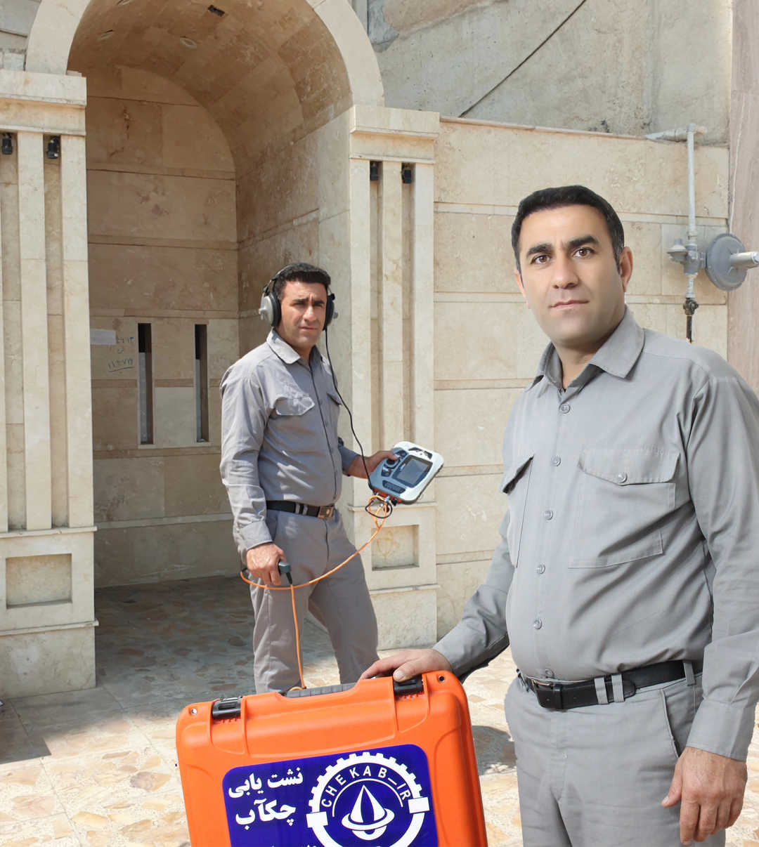 نشتیابی آب در اهواز و ترکیدگی لوله